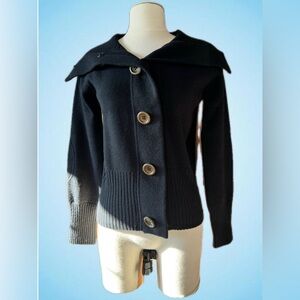 UNIQUE 100%Cashmere VINTAGE Cardigan